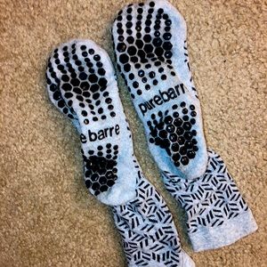 Pure Barre Crew Socks